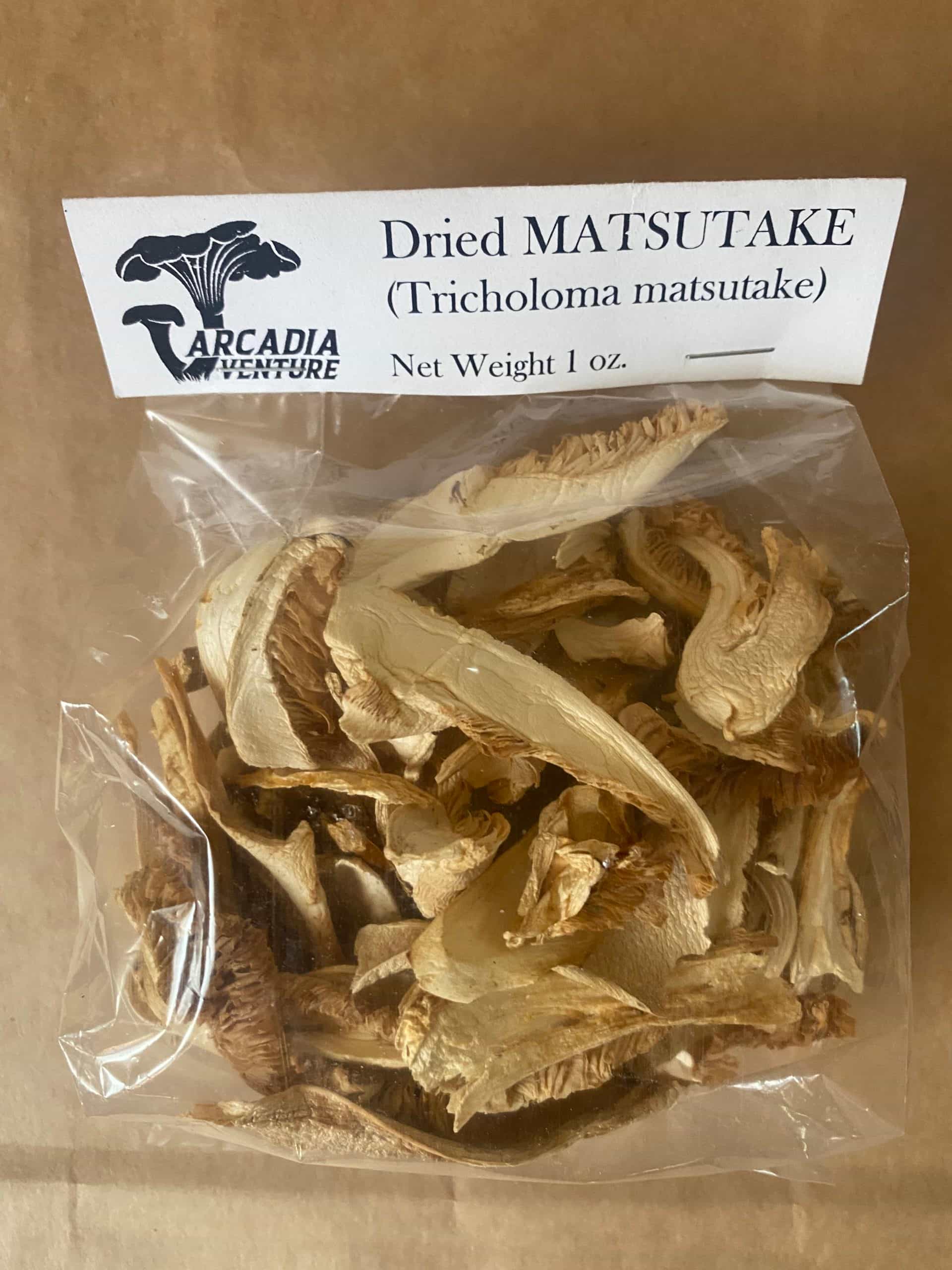Dried Matsutake, 1 oz.