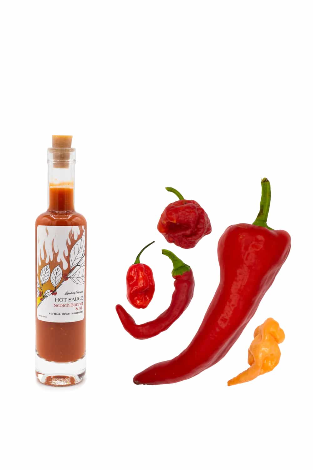 Scotch Bonnet and Aji Dulce Hot Sauce