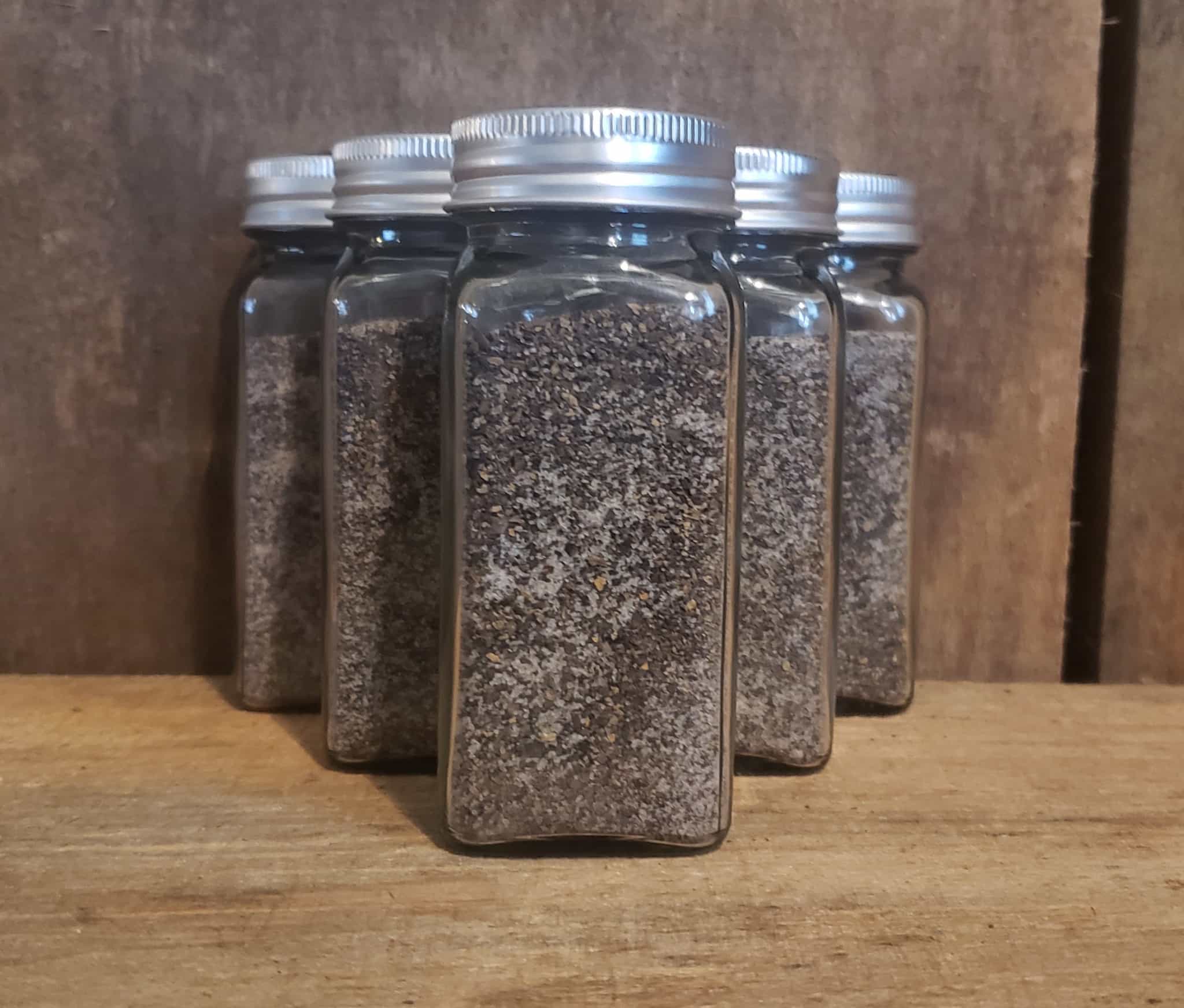 Black Trumpet Mushroom Gourmet Salt - FREE SHIPPING INCLUDED!