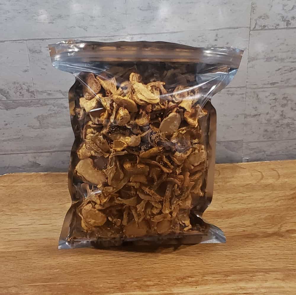 Dried Golden Chanterelles 1/4 Pound FREE SHIPPING INCLUDED! Foraged