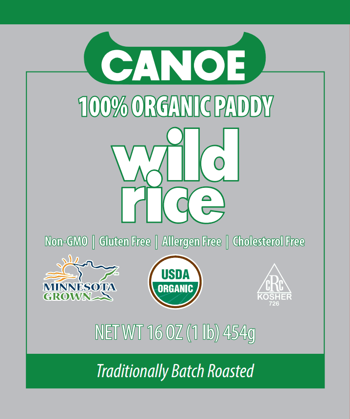 100% Organic Minnesota Paddy Wild Rice