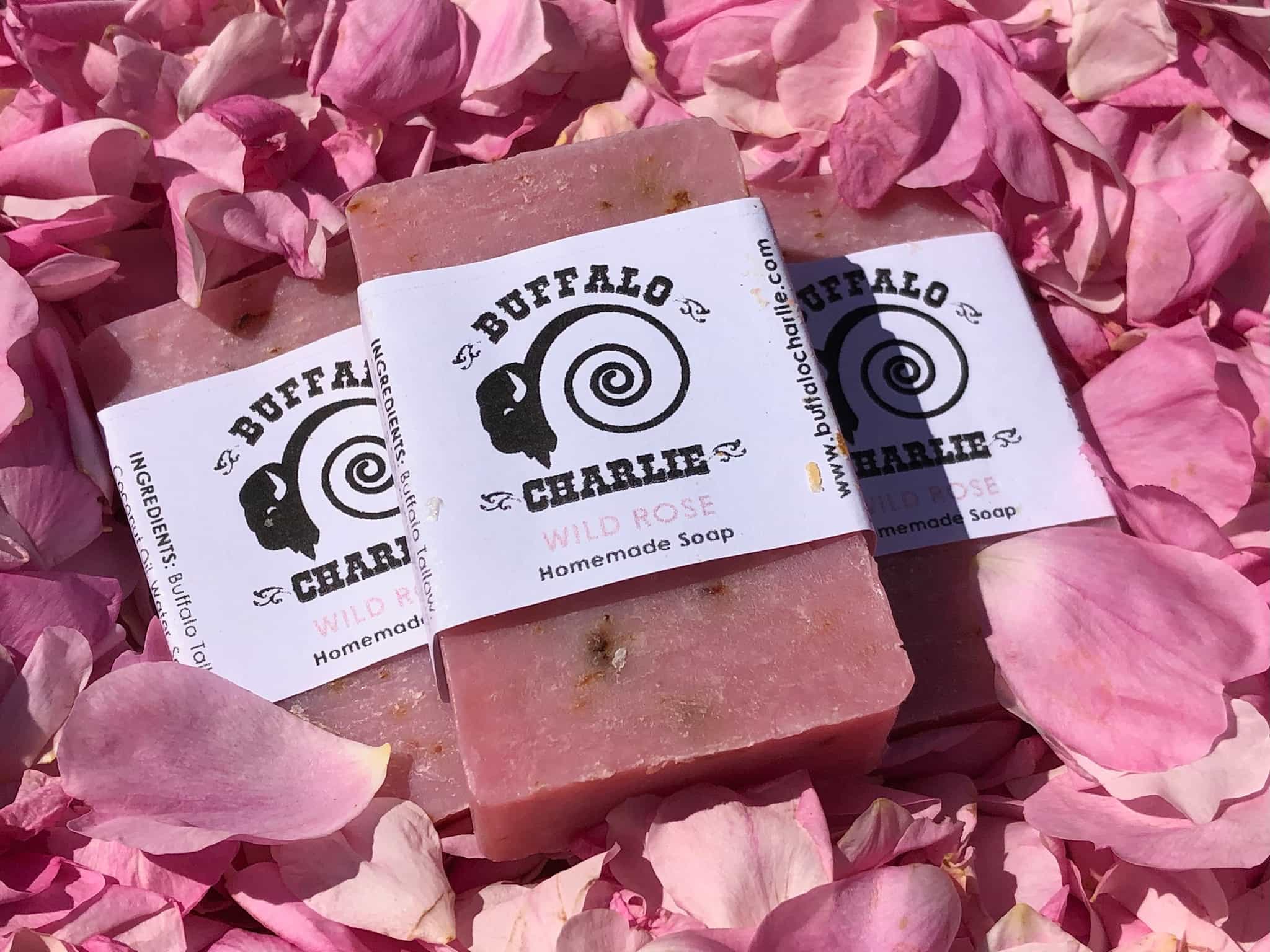 Wild Rose Soap (3 bar bundle)