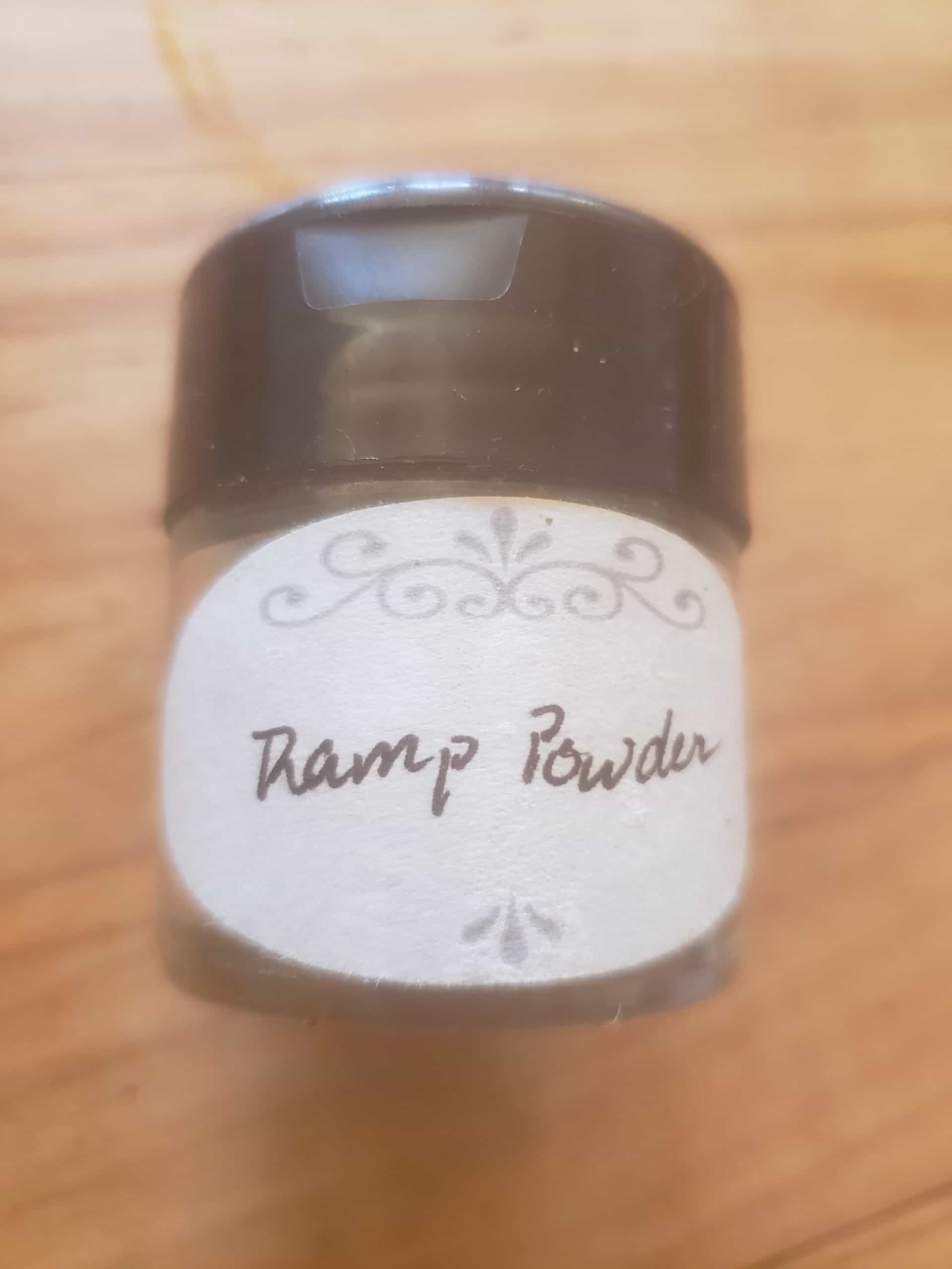 Ramp Powder 1oz glass shaker