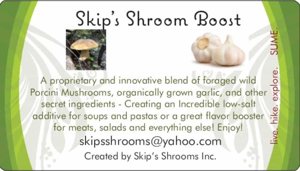 Porcini Mushroom Garlic Spice Seasoning 4fl oz Foraged