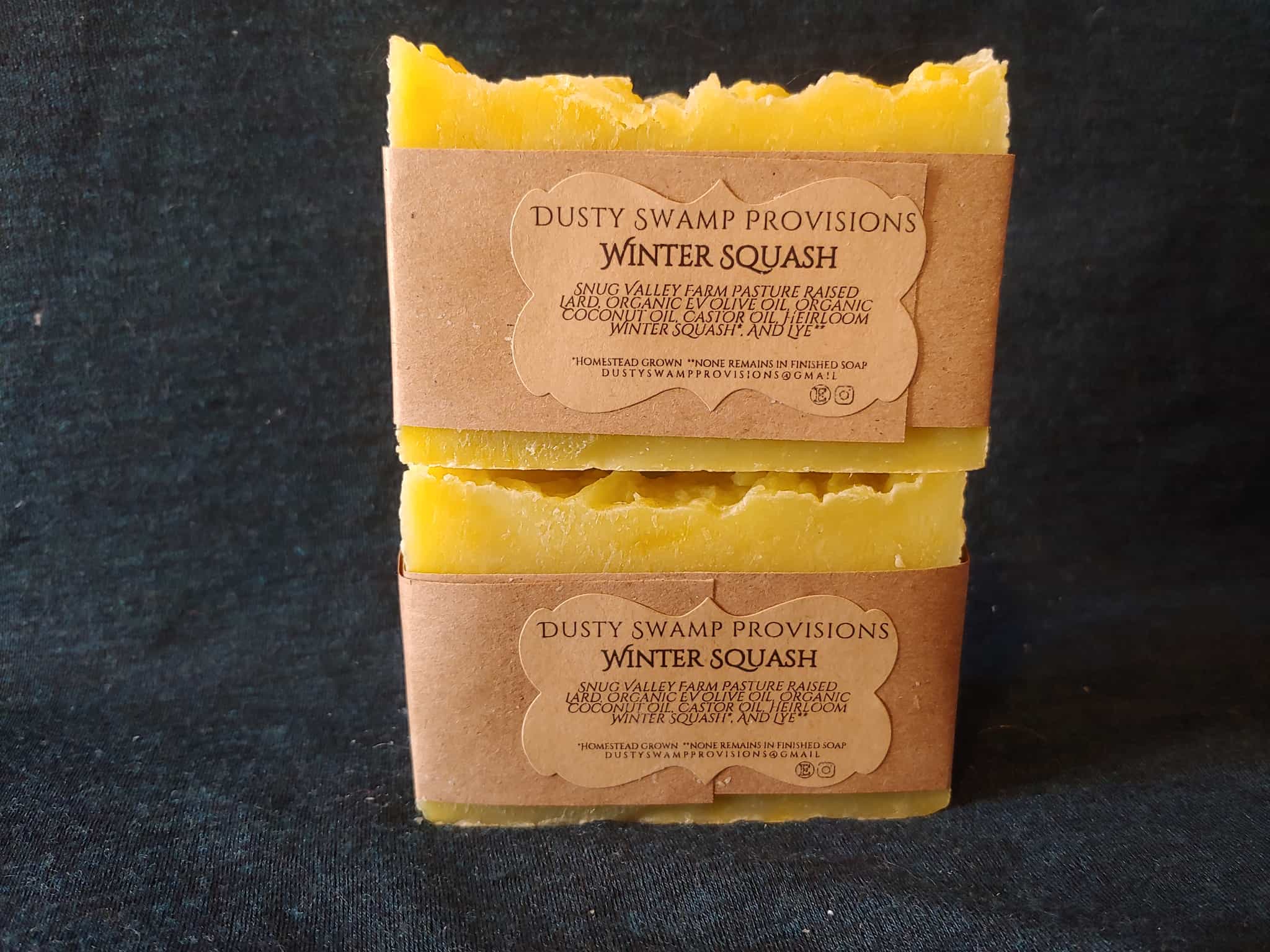 Winter Squash Lard Soap