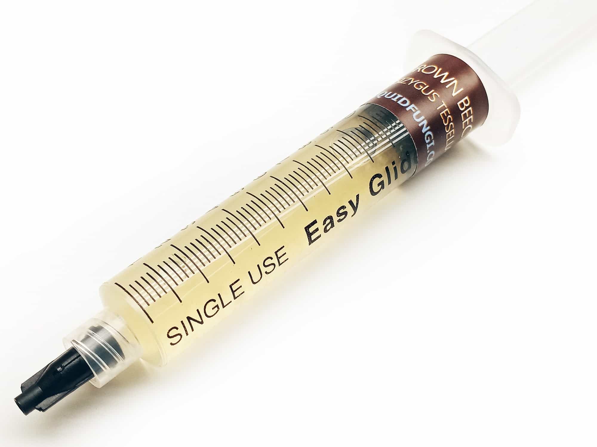 Brown Beech Liquid Culture Syringe
