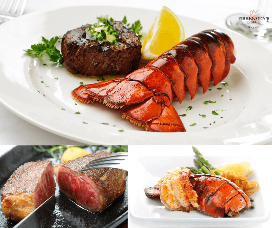 Live Lobster Surf & Turf