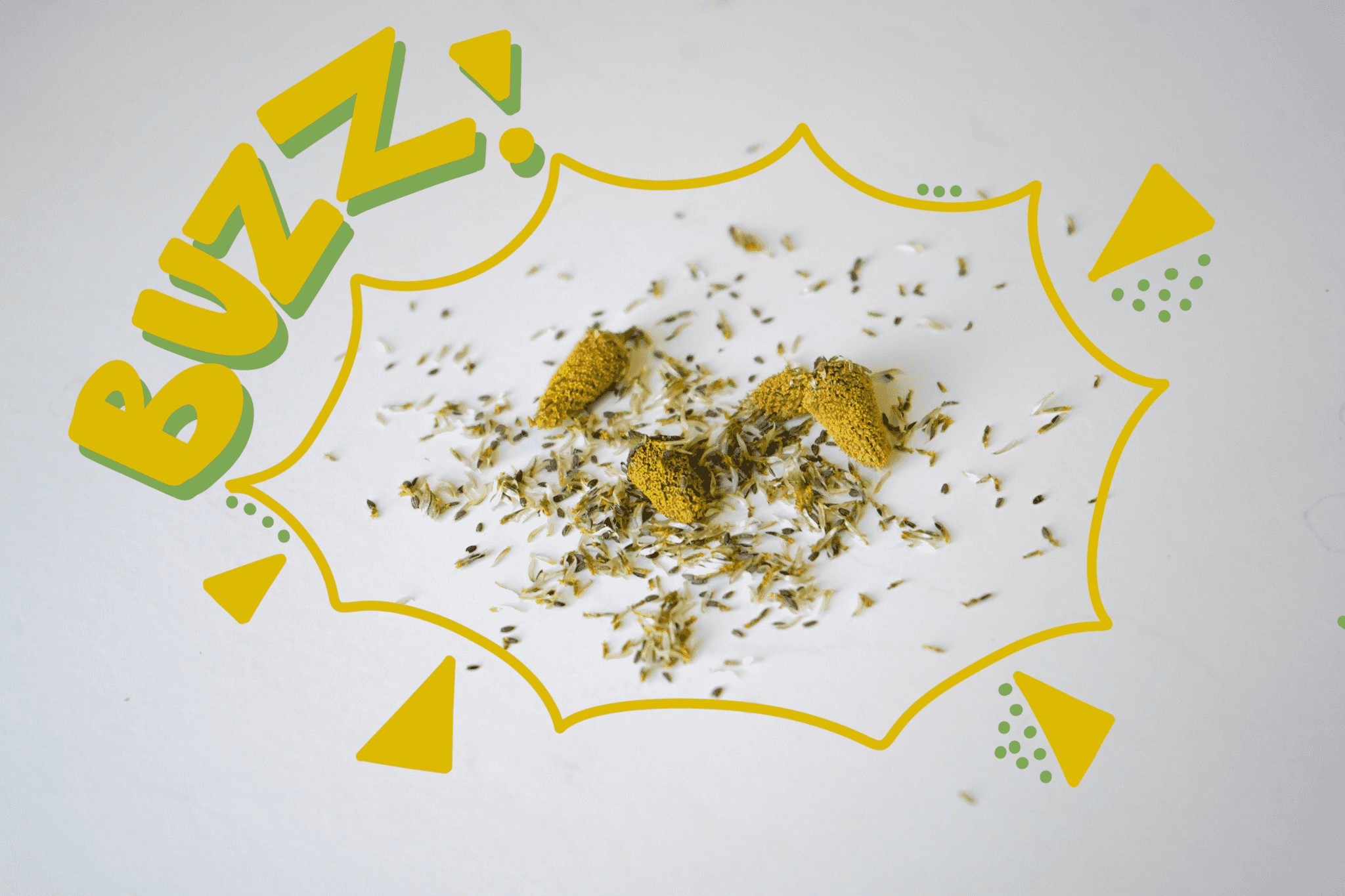 Organic Buzz Buttons