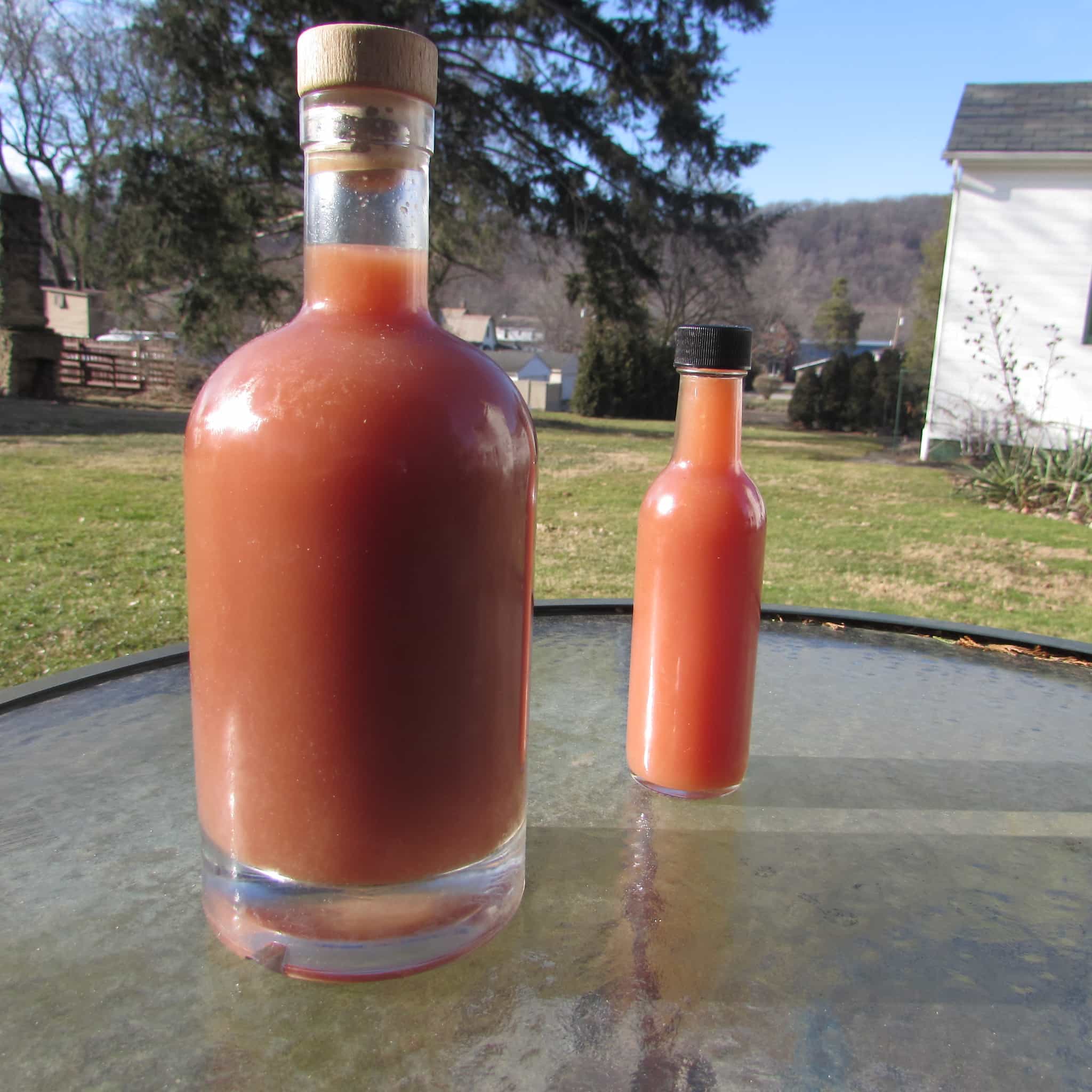 Raw Wildcrafted Organic Blood Orange Vinegar
