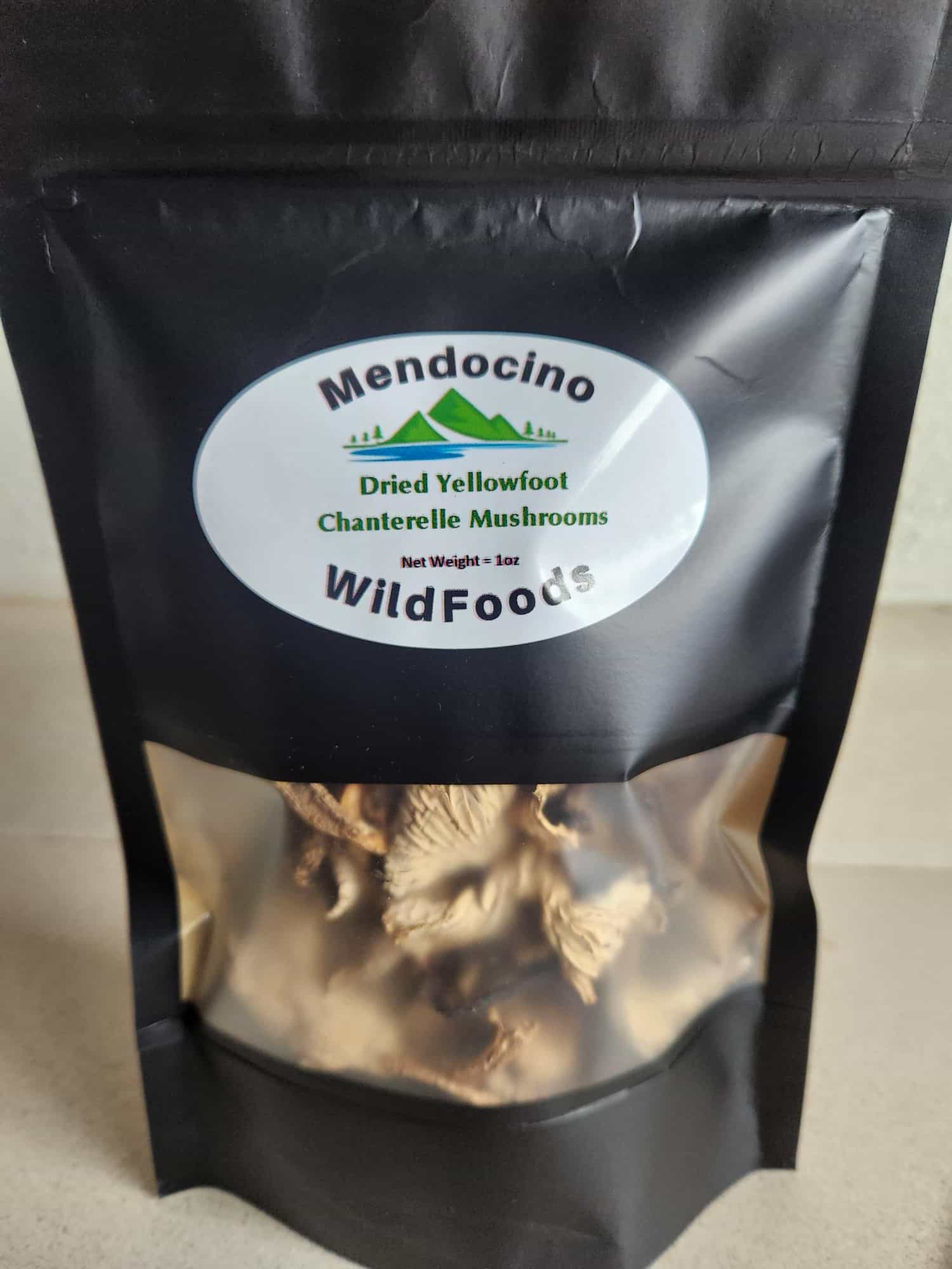 Dried YellowFoot Mushrooms Foraged