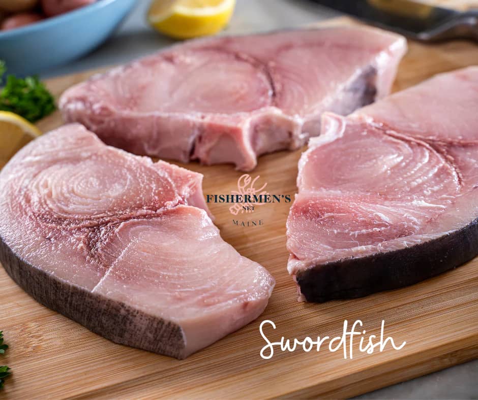 Fresh Wild-Caught Swordfish Steaks