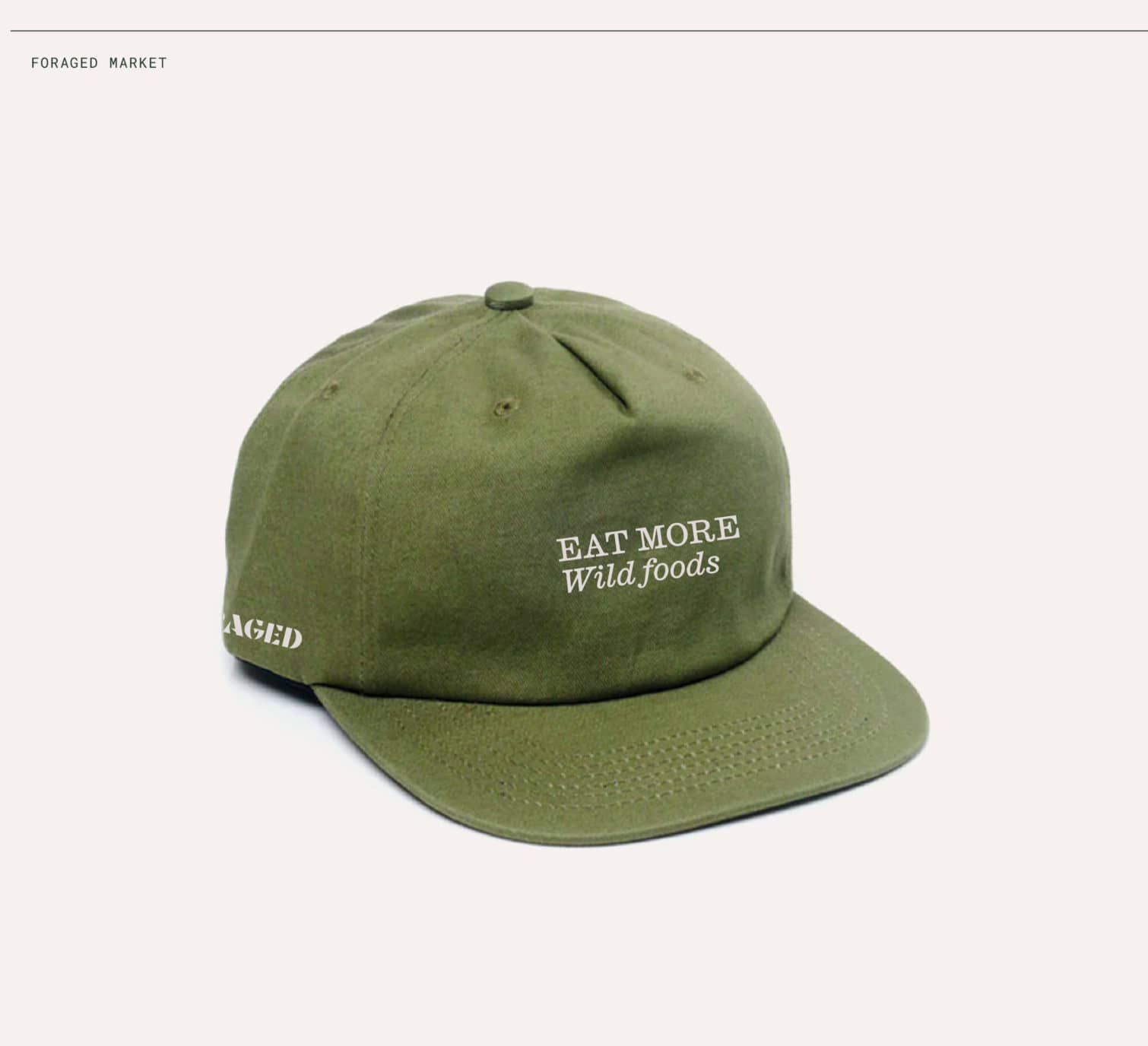 Eat More Wild Foods Hat