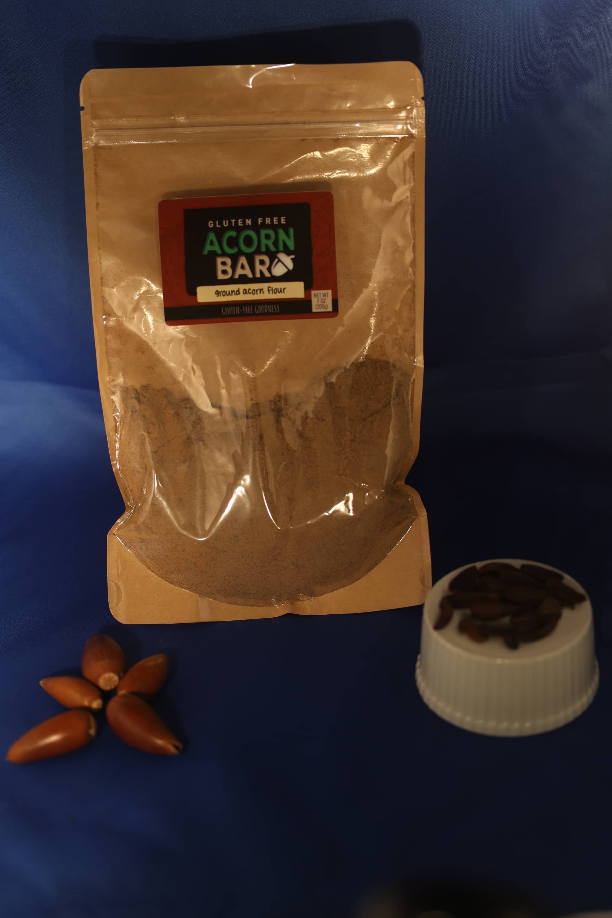 Thousand Oaks Acorn Company Acorn Flour made from Valley Oaks from Thousand Oaks made in a commercial kitchen.