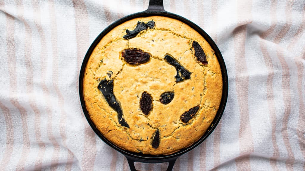 WILD MUSHROOM CORNBREAD