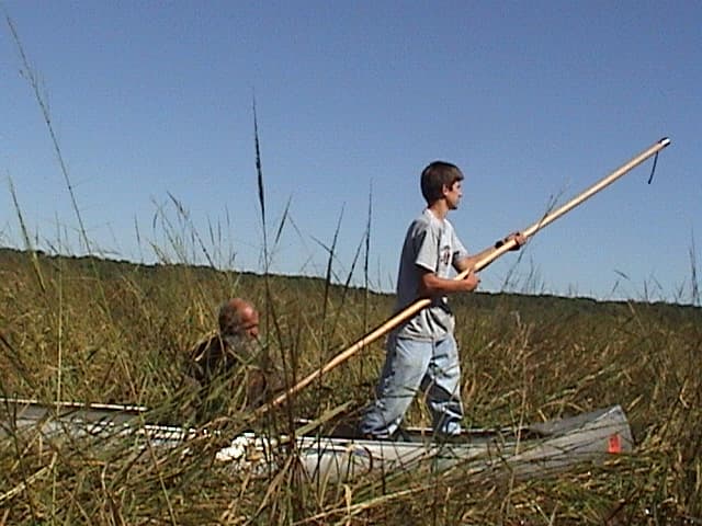 Traditional Wild Rice Harvesting