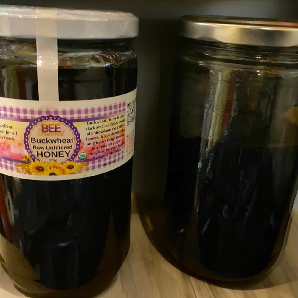 Buckwheat Honey - Raw and Unfiltered - 8oz - Buy Online | Foraged - Raw Buckwheat Honey For Pregnancy