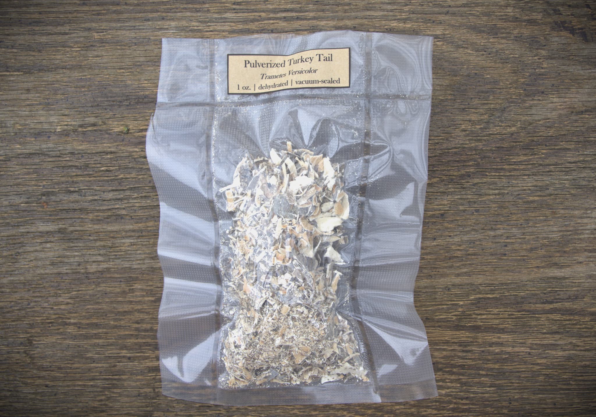 Pulverized Whole Turkey Tail Mushroom (Dried)