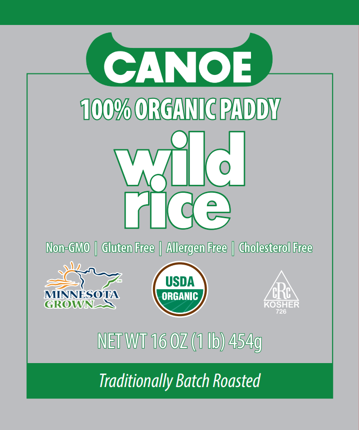100% Organic Minnesota Paddy Wild Rice