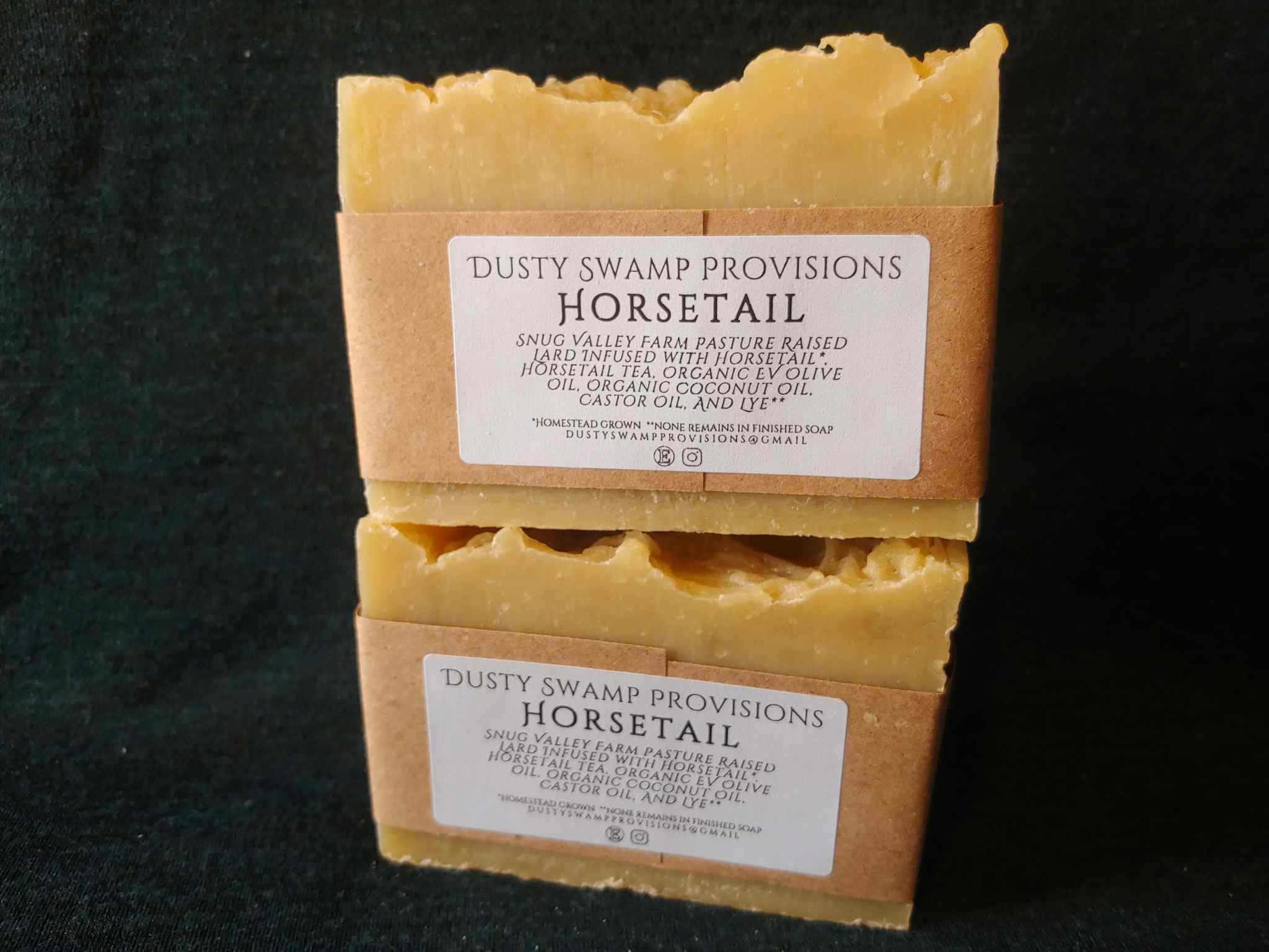 Horsetail Lard Soap and Shampoo Bar