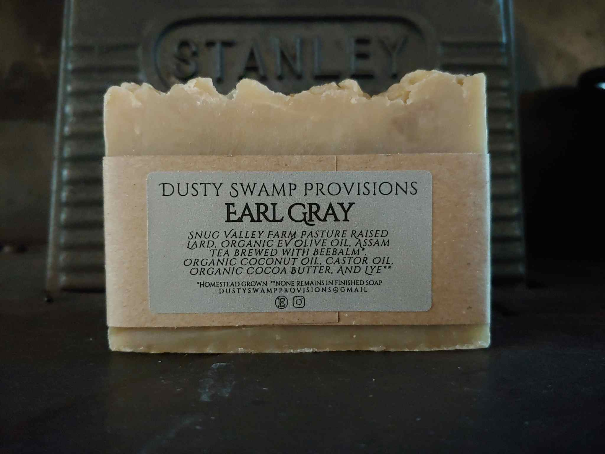 Earl Gray Lard Soap