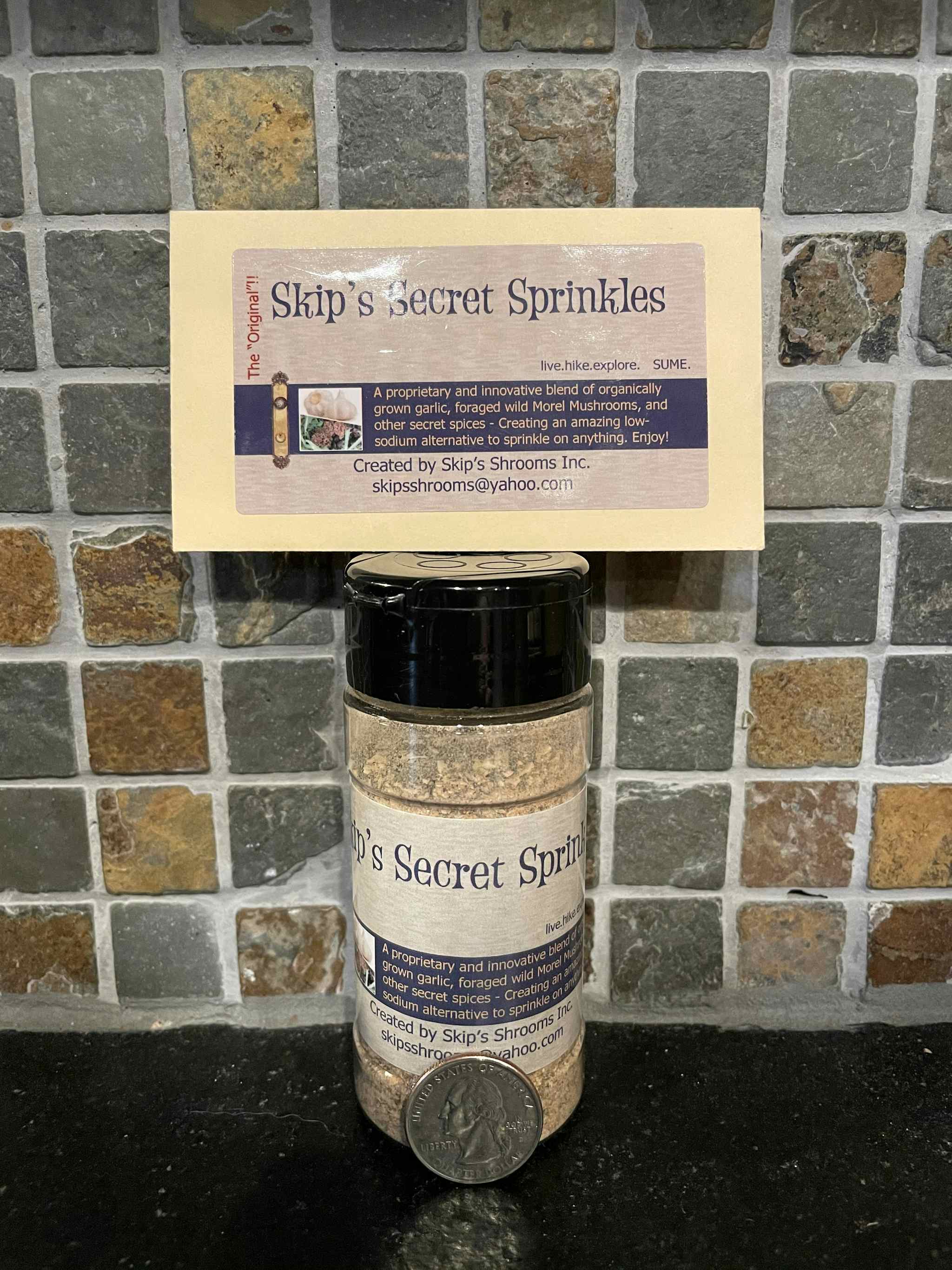 Morel Mushroom Garlic Spice Seasoning 4fl oz