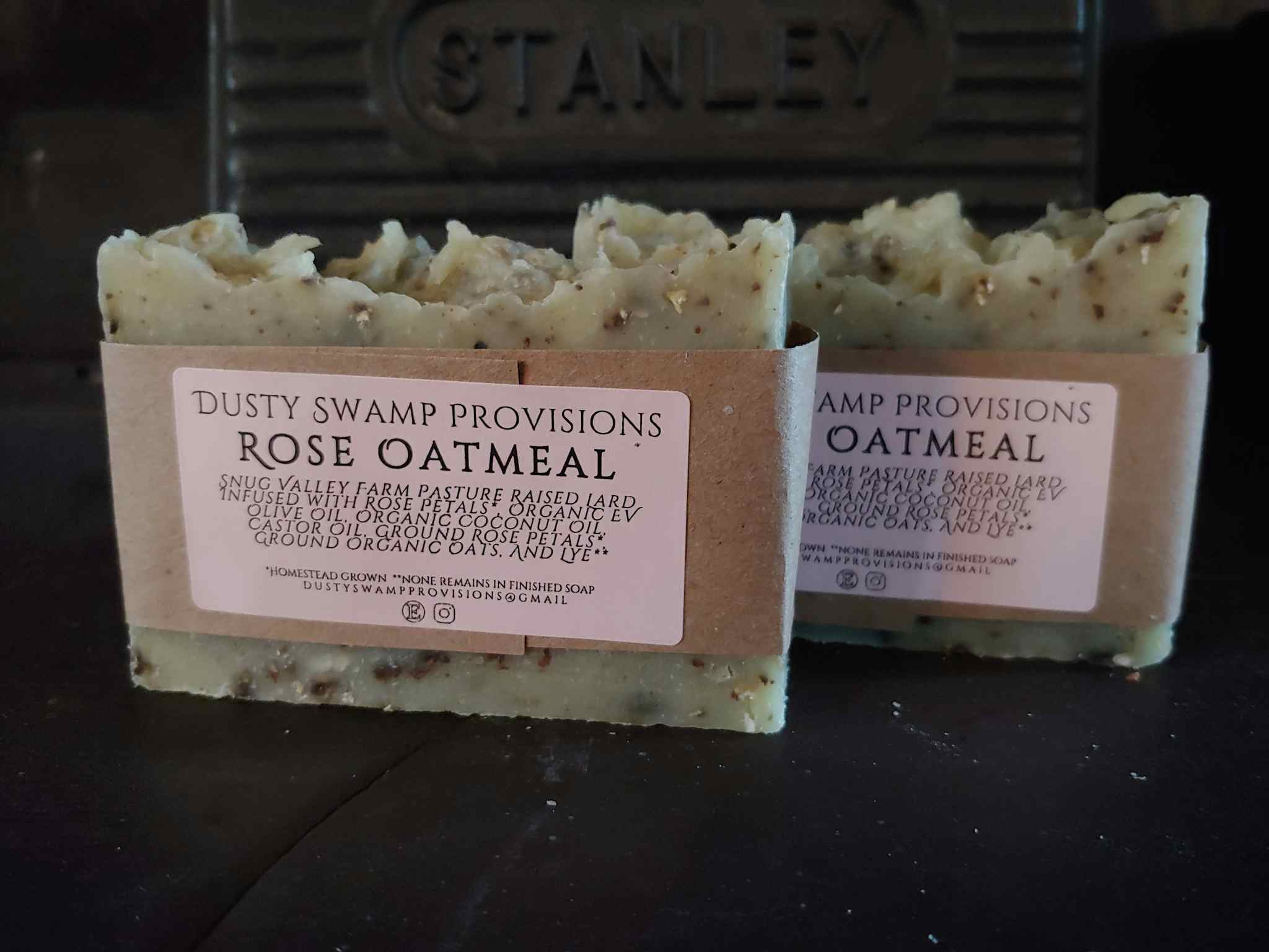 Rose Oatmeal Lard Soap