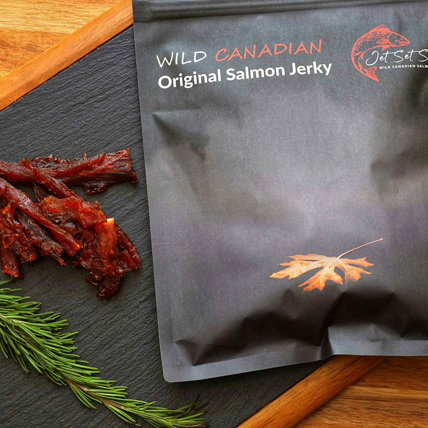 Wild Canadian Salmon Jerky Original Flavor