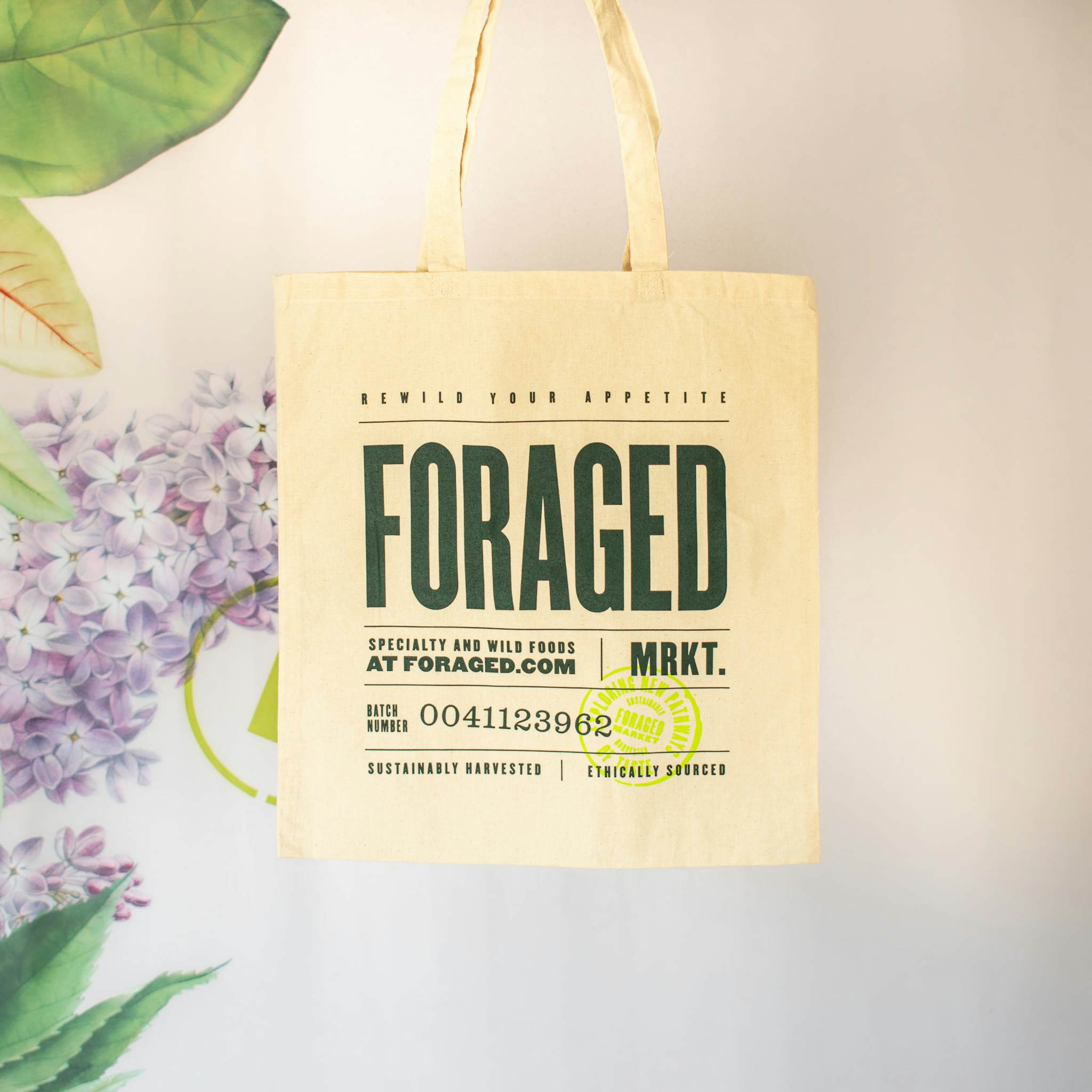 Foraged Canvas Tote
