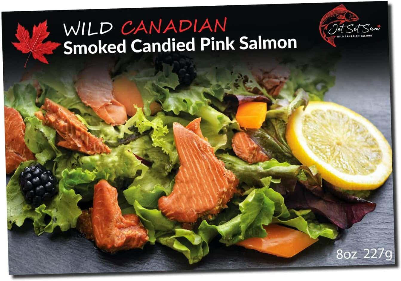 Wild Canadian Smoked Candied Pink Salmon