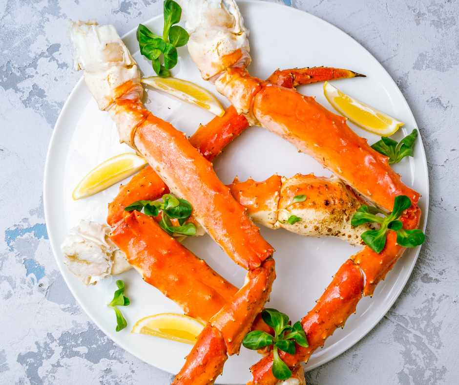 Frozen Giant Cooked King Crab Legs