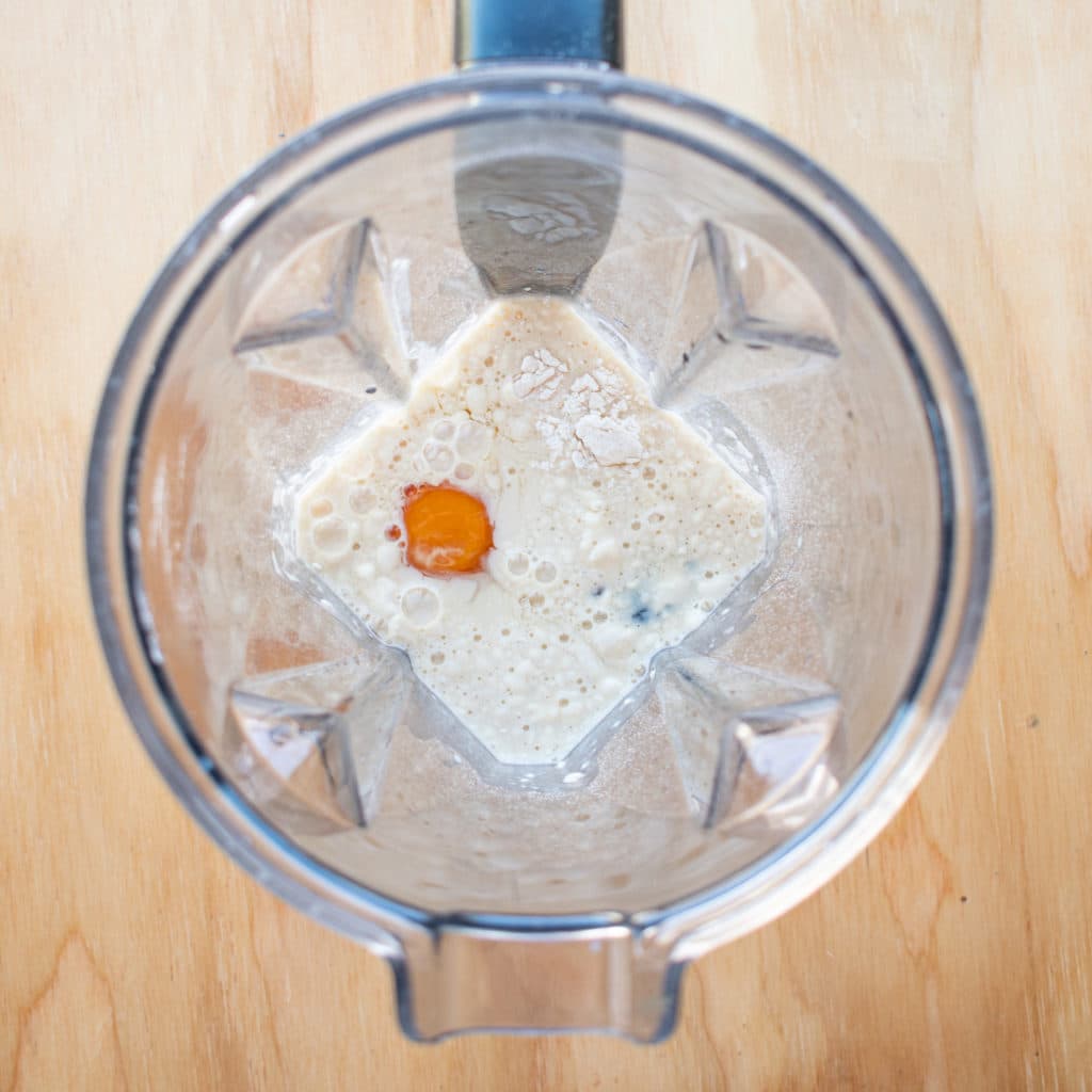 Blend batter