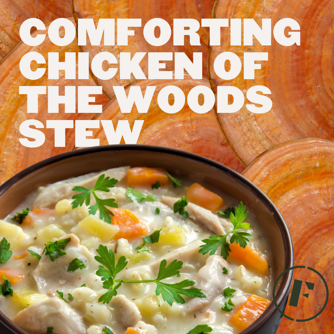 Comforting Chicken of the Woods Stew With Porcini Umami Spice Blend