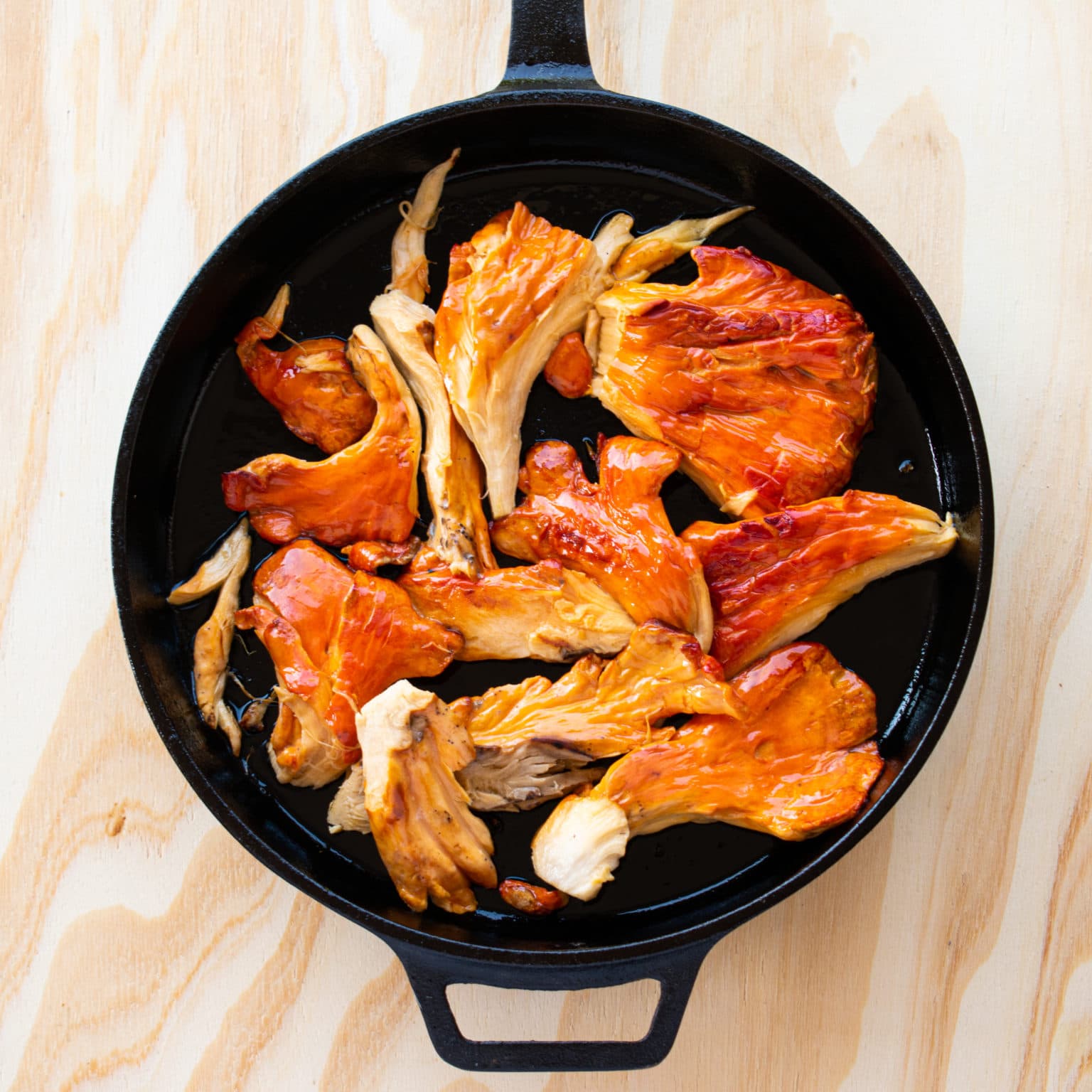 Brown chicken of the woods