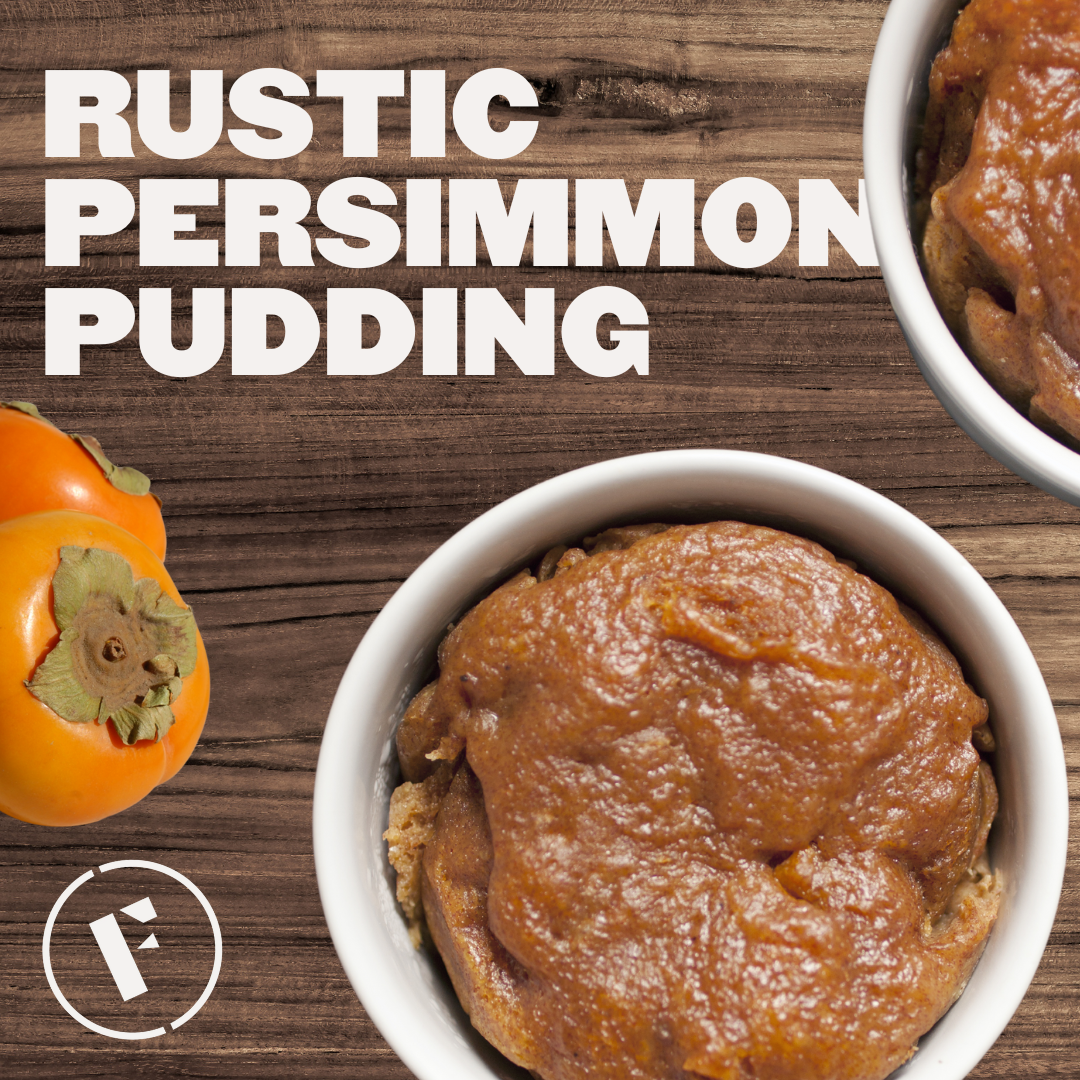 Rustic Persimmon Pudding