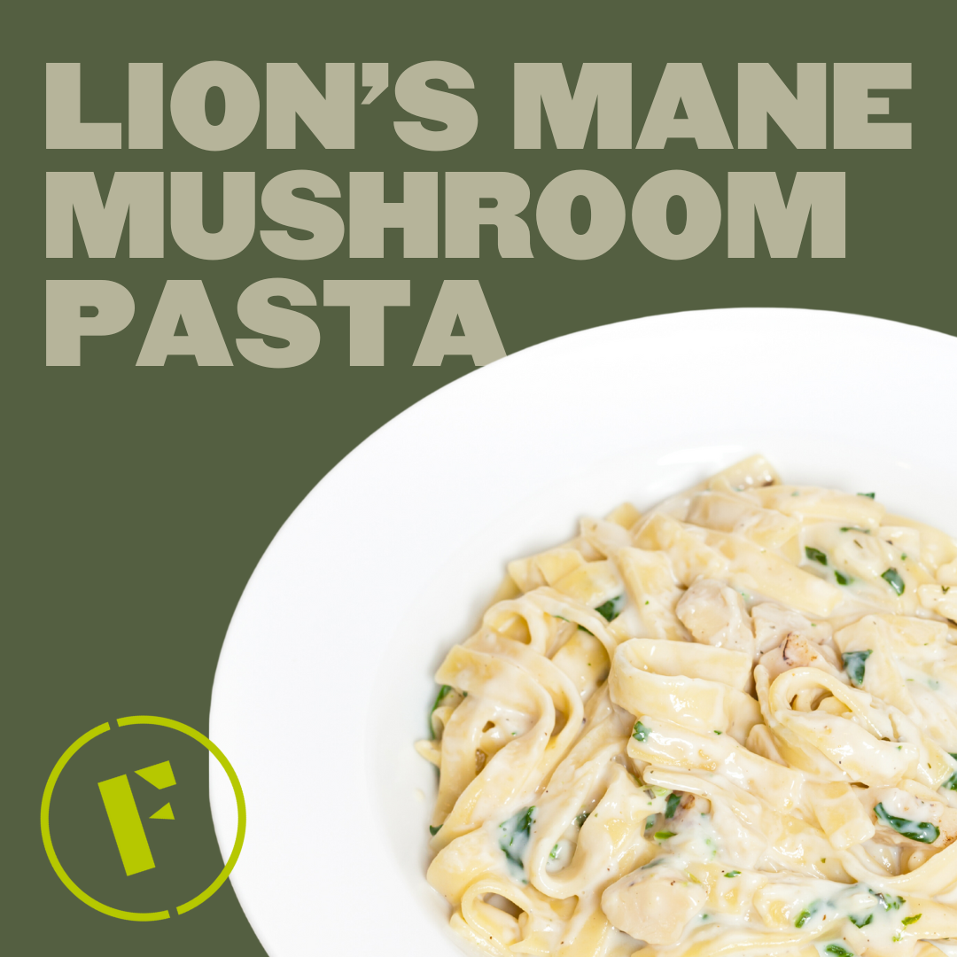 Lion's Mane Mushroom Pasta