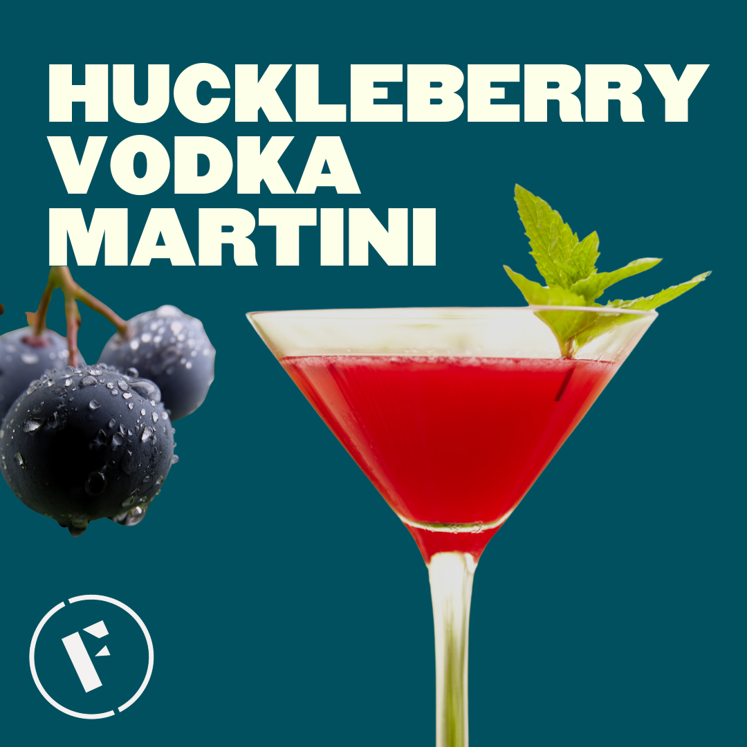 Huckleberry Vodka Martini Recipe