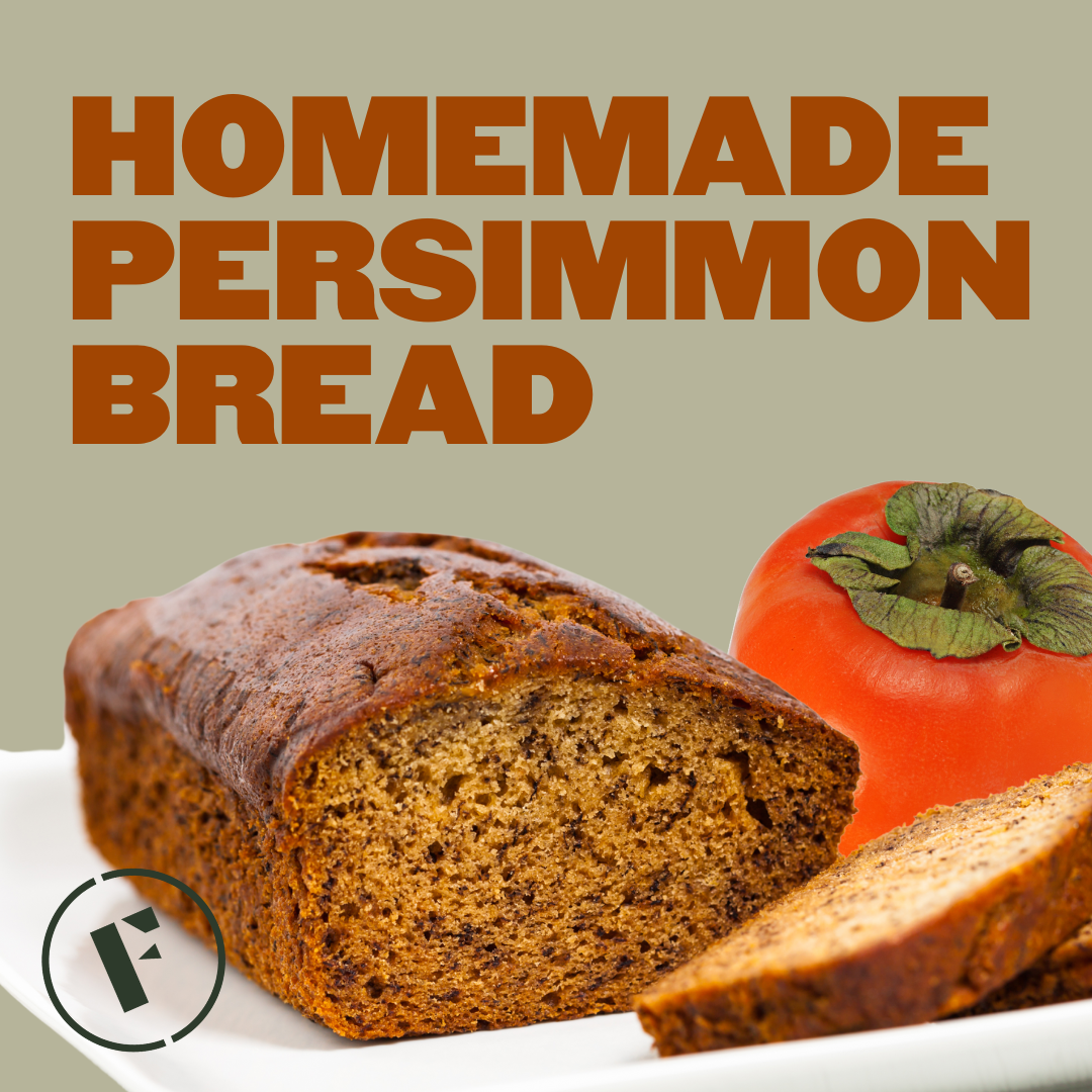 Homemade Persimmon Bread