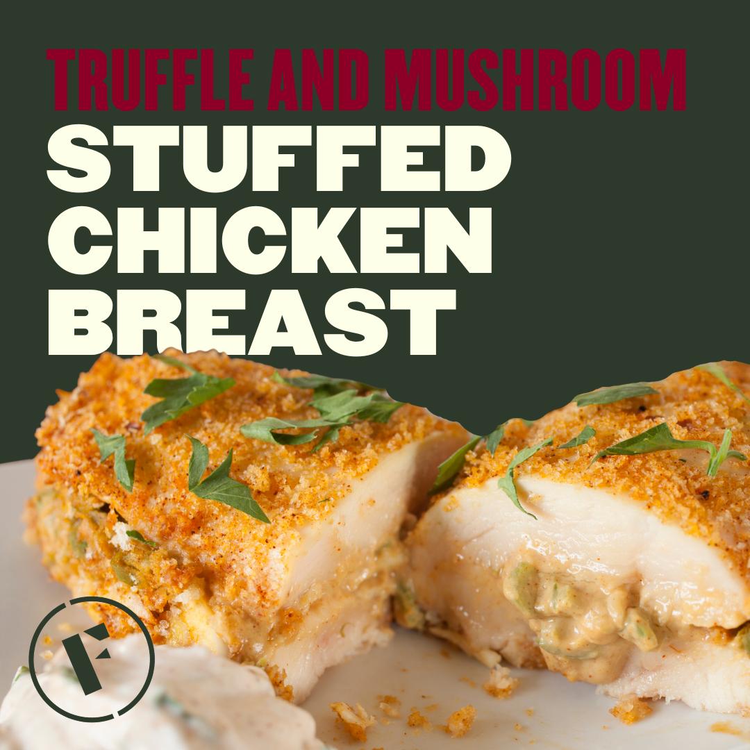 Truffle and Mushroom Stuffed Chicken Breast